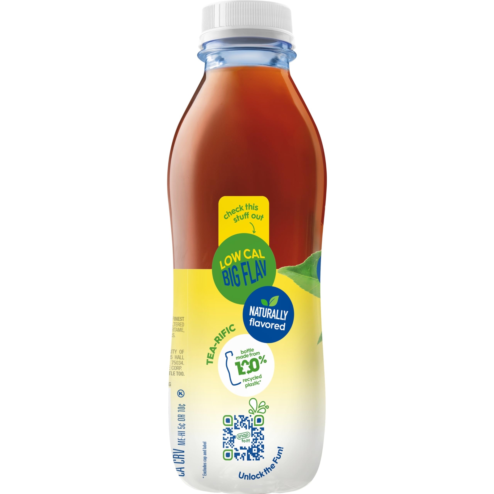 Snapple Zero Sugar Lemon Tea 16oz Pack of 12 Low Calorie Refreshing Drink