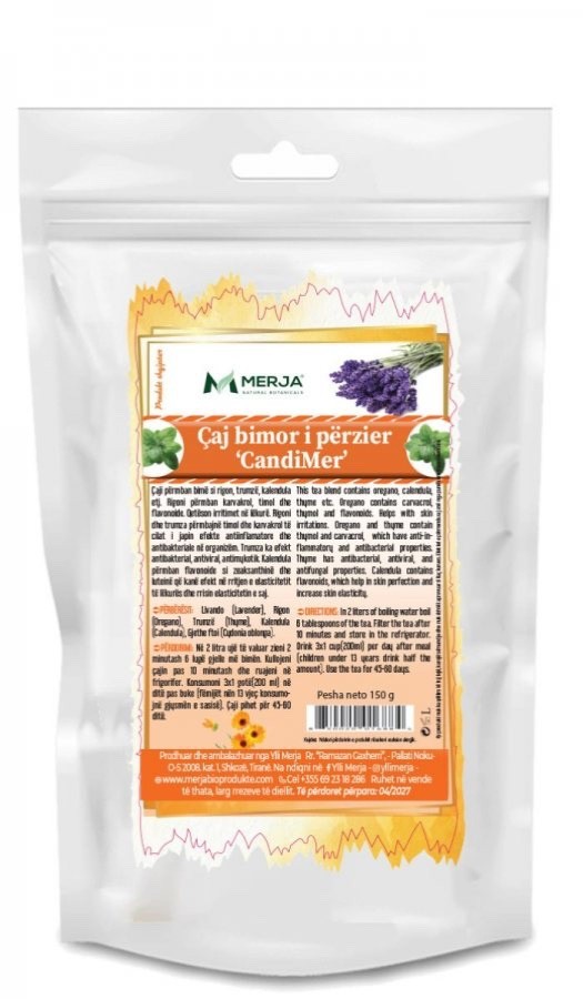 Herbal Body Cleanse & Skin Comfort Tea – Traditional Albanian Botanical Blend wi