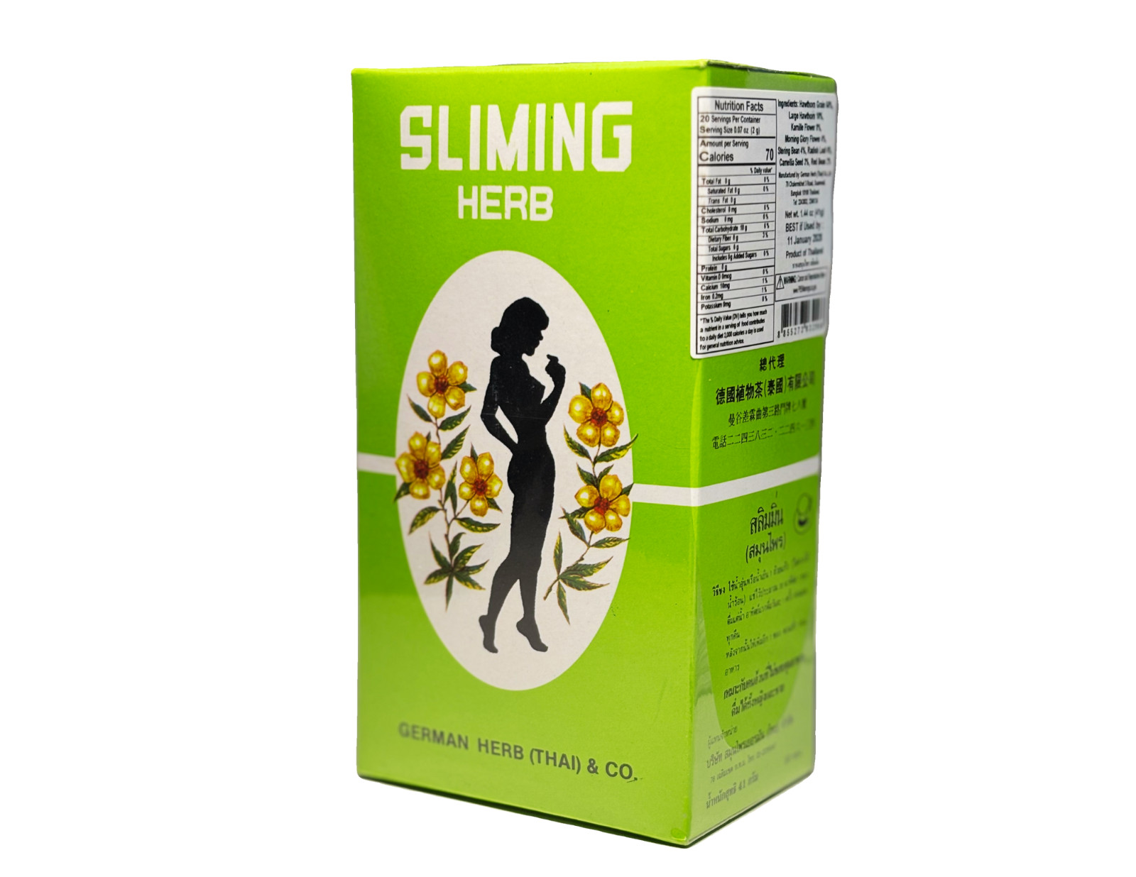 2 Boxes of German Herb Sliming Herb/Slimming Tea/Thai Herbal Detox/Herbal Tea