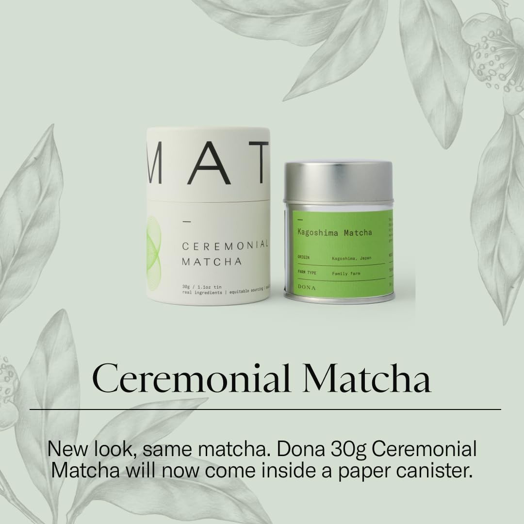 First Flush Ceremonial Grade Matcha, Stone-Milled from Shizuoka, Kagoshima, a…