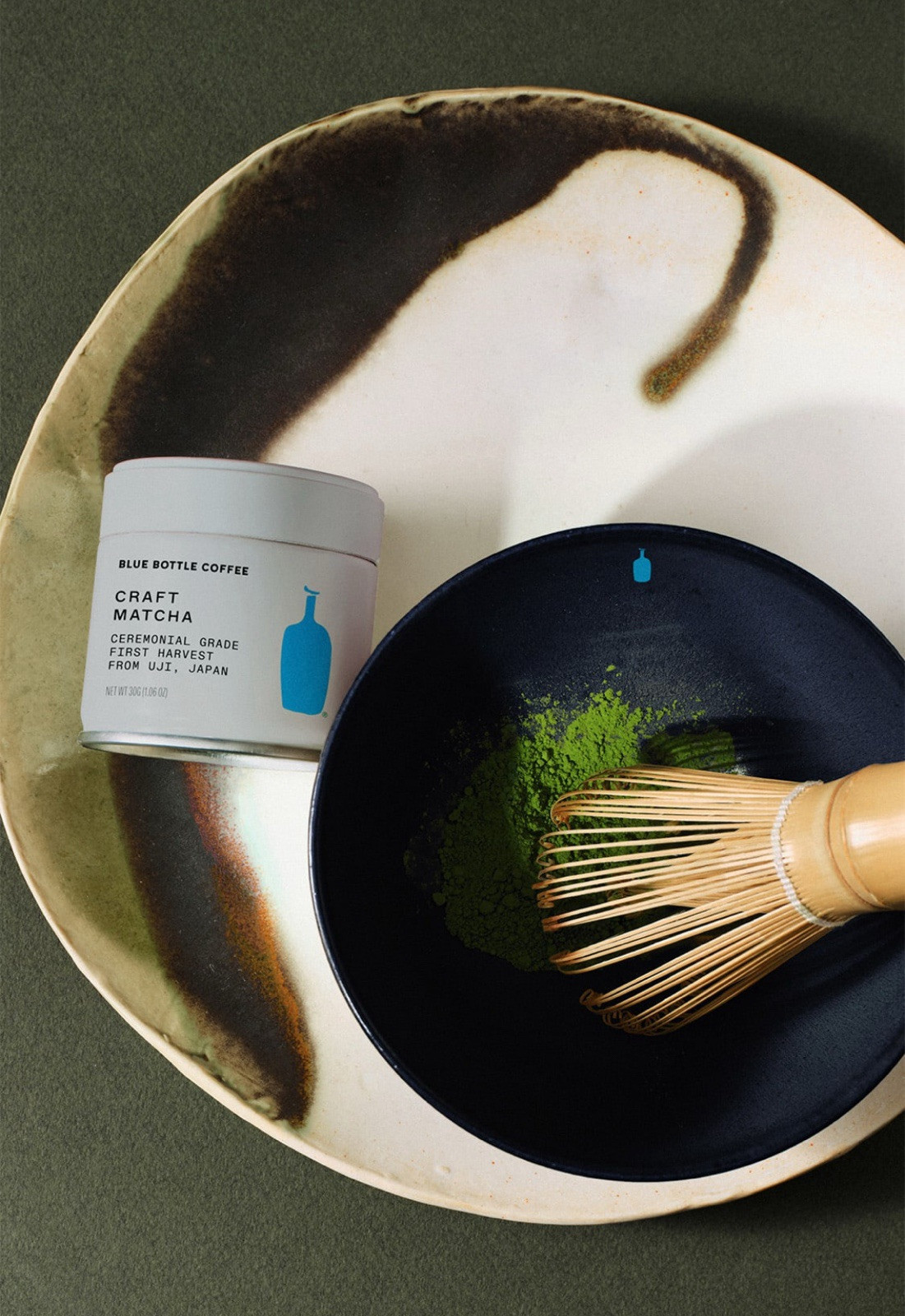 Blue Bottle Coffee Craft Matcha Ceremonial Grade 1st Harvest Uji Japan Latte