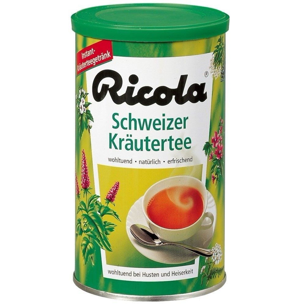 3x tins RICOLA Swiss Instant Herbal Tea FREE SHIPPING