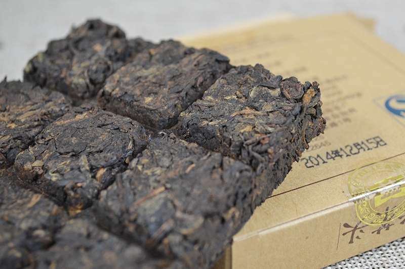 TAETEA Lao Cha Tou * 2014 Menghai Dayi Pu-erh Brick Ripe Puer Tea Brick 100g