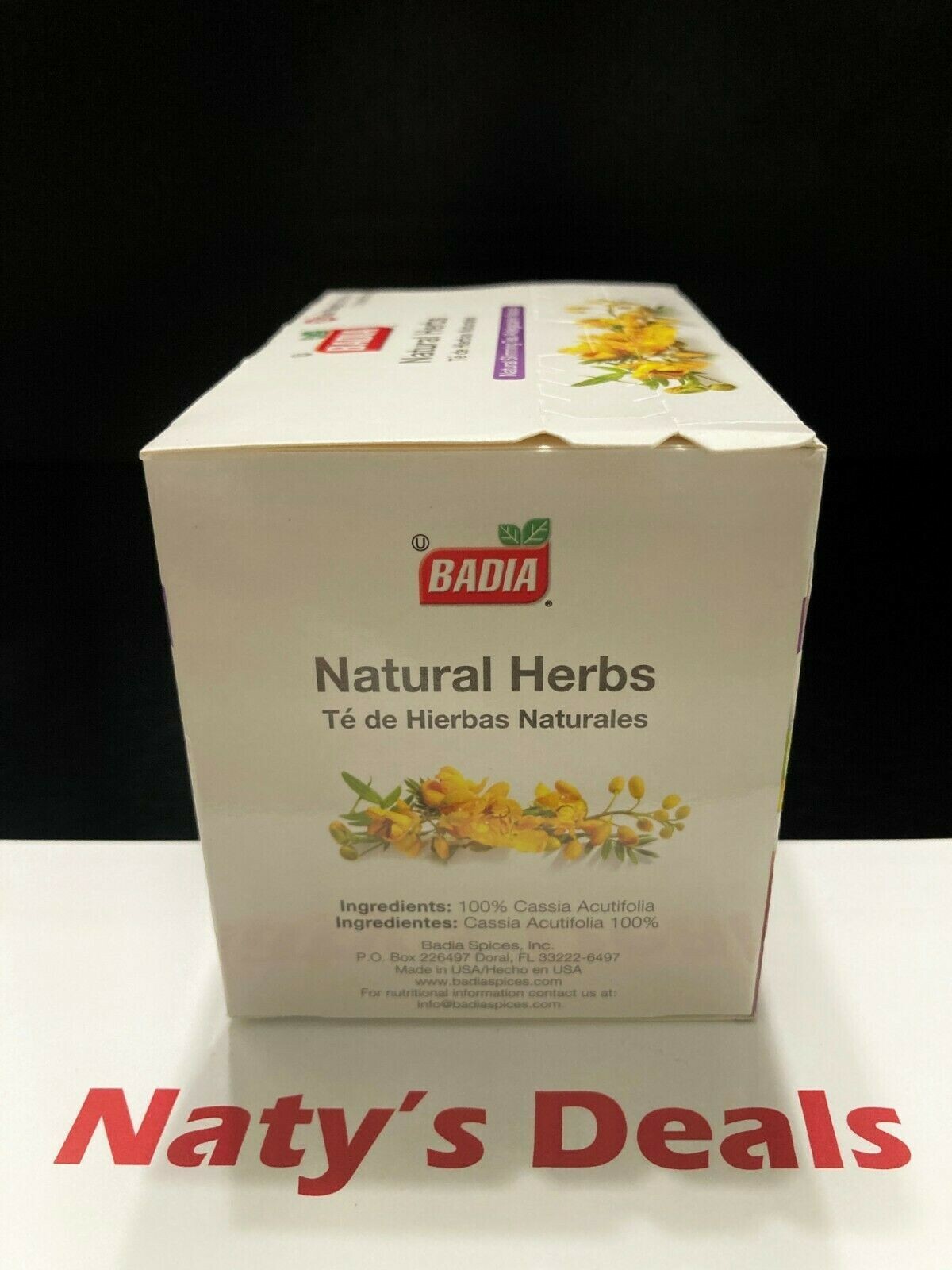 Badia-Natural Herbs Slimming & Slim Tea Lose Weight Detox 4 items 100 tea bags