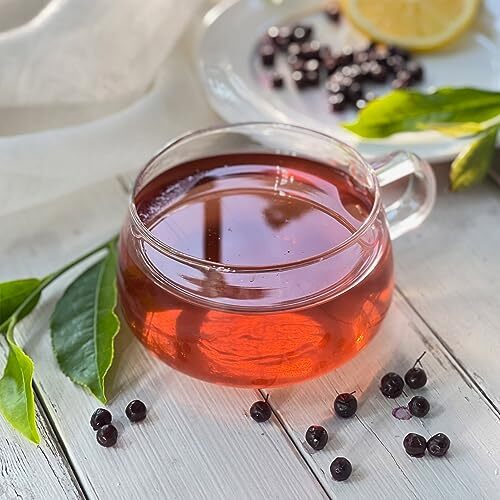 Bigelow Green Tea with Elderberry and Vitamin C 18 Count Pack of 6 Tea Bags