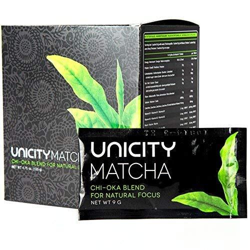 Unicity Premium Matcha Green Tea | Healthy functioning metabolism | 10 Sachets