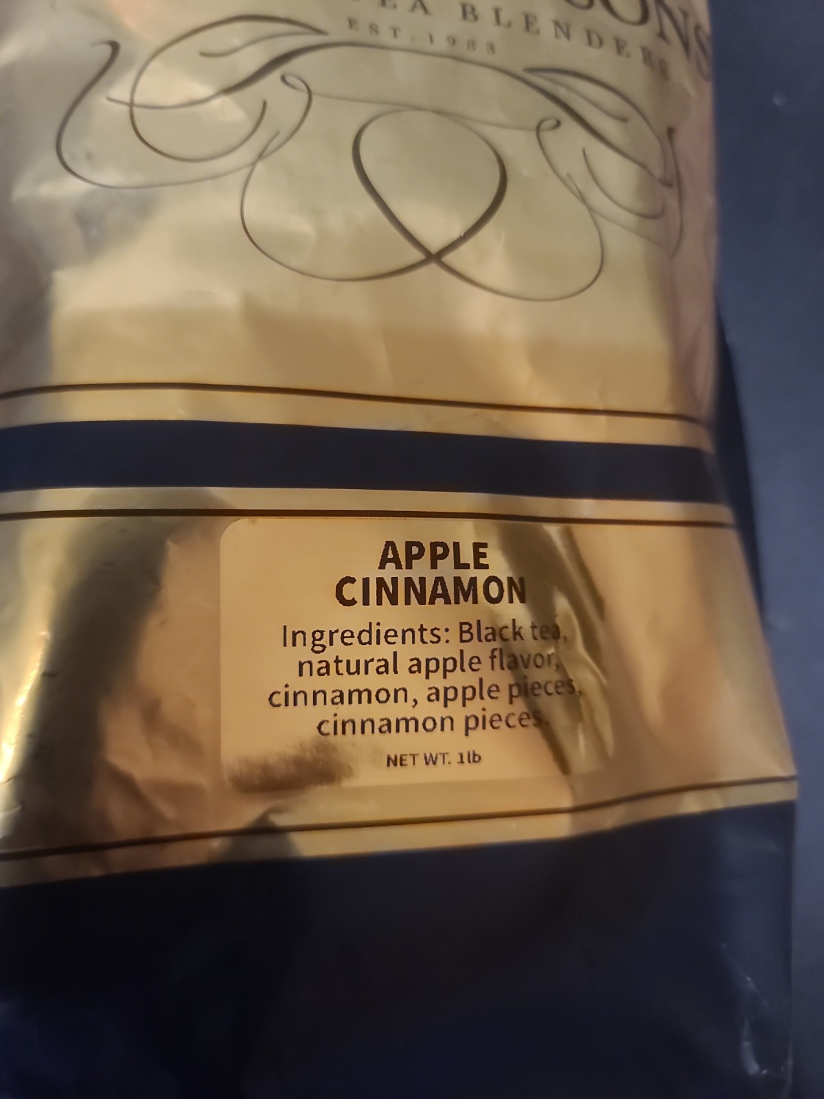 Harney And Sons Apple Cinnamon 1lb Bag Of Loose Leaf Tea