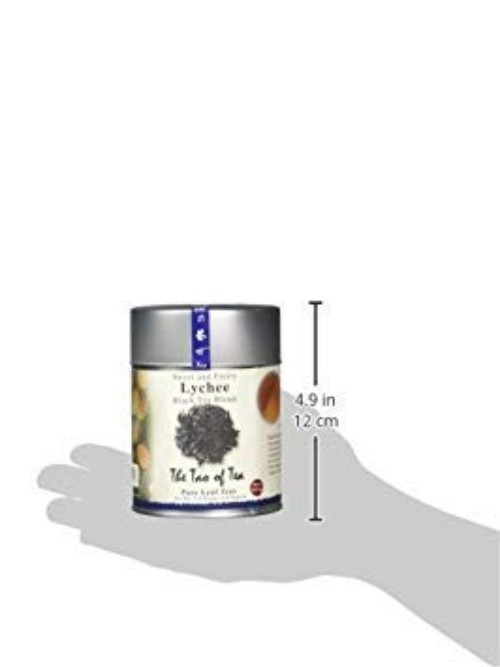 4 Ounce Loose Leaf Lychee Black Tea – Sweet, Fruity Blend with Health Benefits