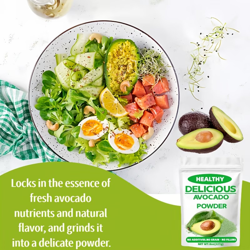 Nature Healthy Delicious Avocado Powder Perfect for Vegan Diets & Healthy Living