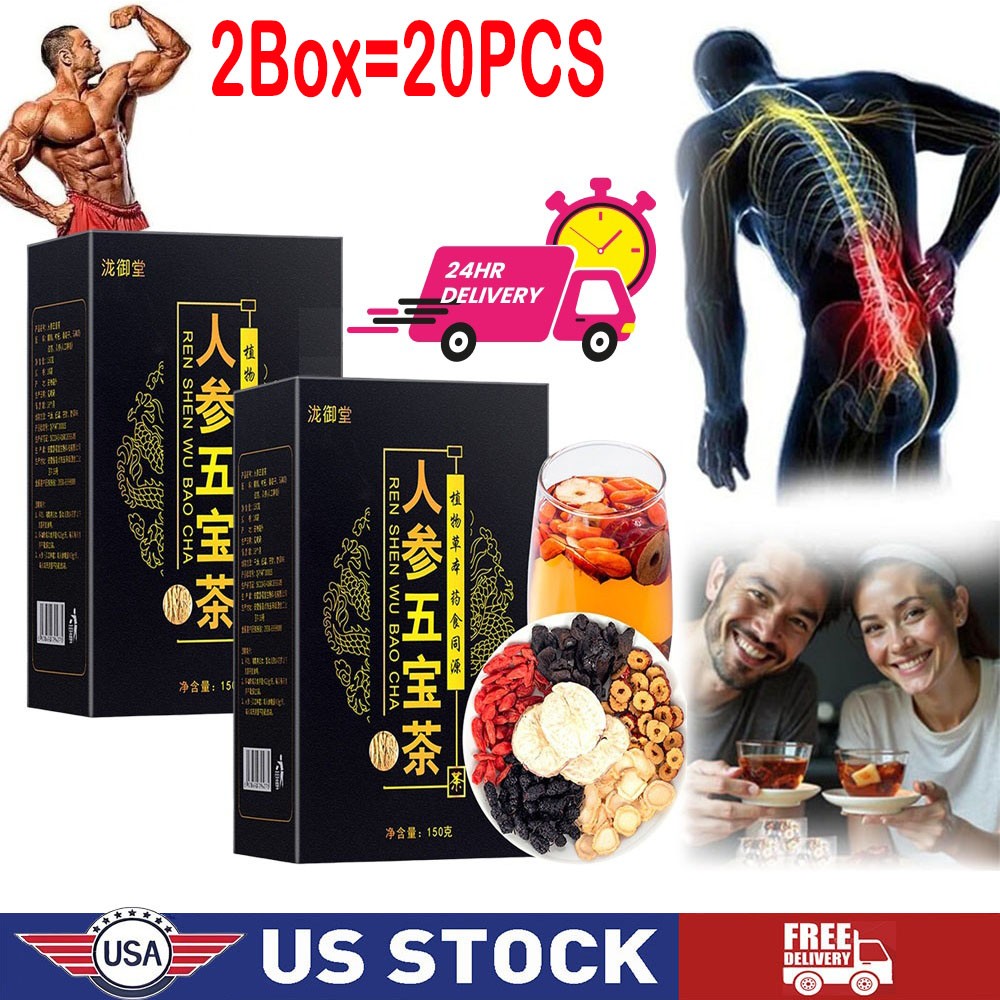 Kidney Tea Formula Ginseng Six Treasure Tea, Kidney Tea Chinese Herbal Tea 2025