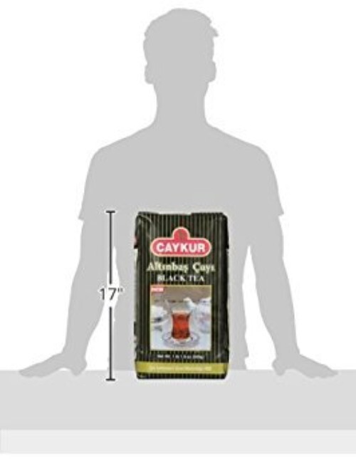 Black Tea Loose Leaf 17.6 oz Turkish Pesticide-Free Ideal for Brewing