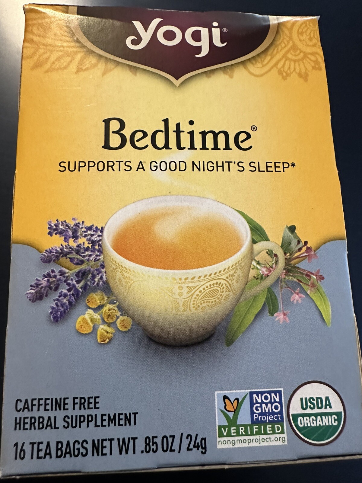 Yogi Bedtime Tea – Supports A Good Night’s Sleep 32 Tea Bags