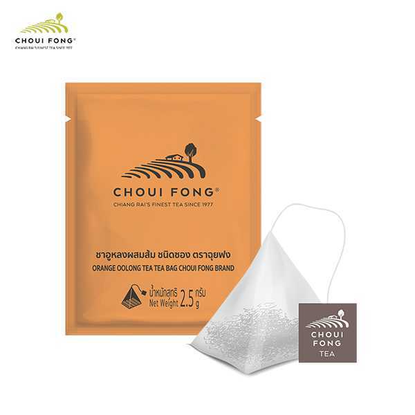 CHOUI FONG Orange Oolong Tea 25 g (2.5 g x 10 Bag) Product of Thailand