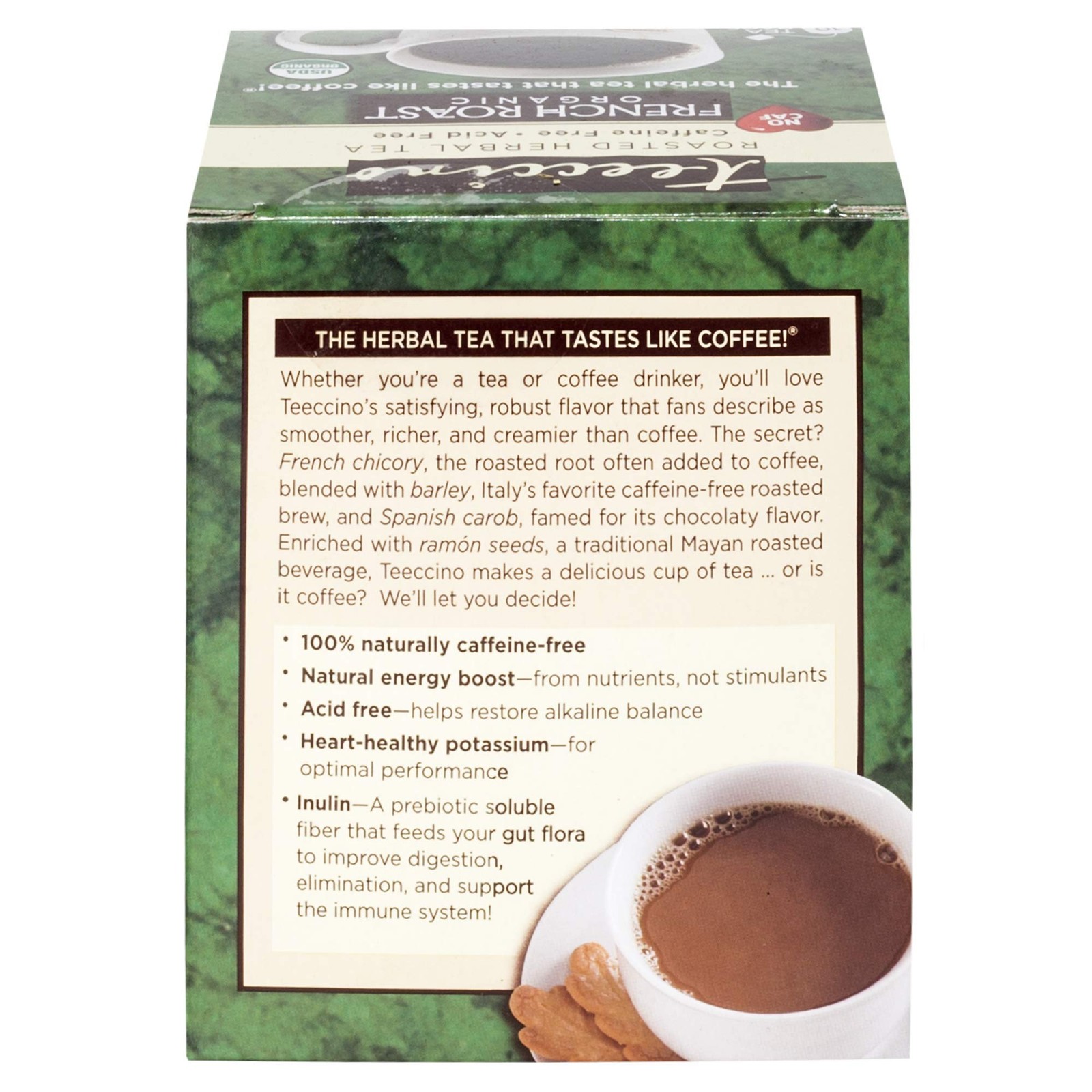 French Roast Tea – Rich & Roasted Tea That’s Caffeine & Prebiotic for Natural…