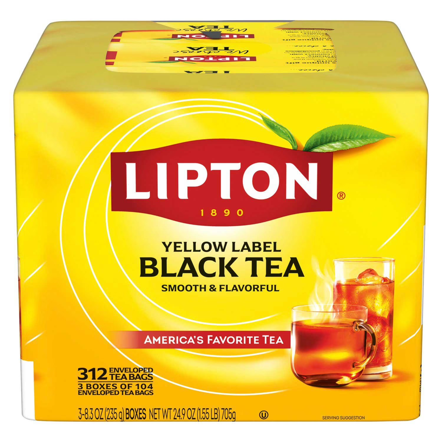 Lipton-Tea Bags – Black Tea (312 ct.) – FAST SHiP!!