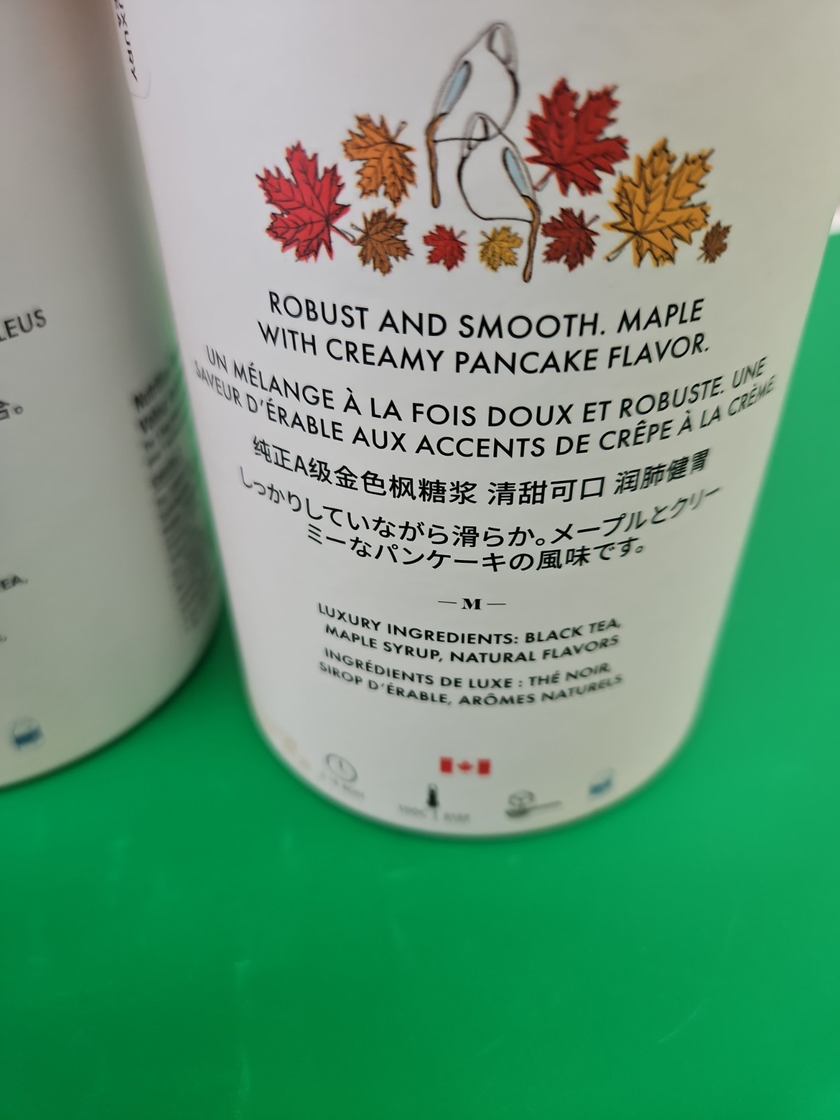 M21 Cans Of 24 Orange Spice Peach Apricot Golden Maple Bags Sealed Black Tea