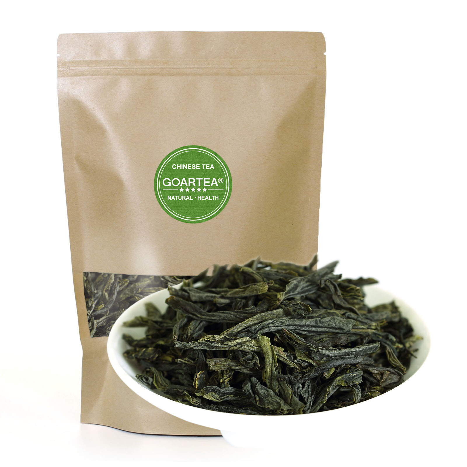 GOARTEA Premium Melon Slice Liuan Guapian Spring Green Tea Chinese Loose Leaf