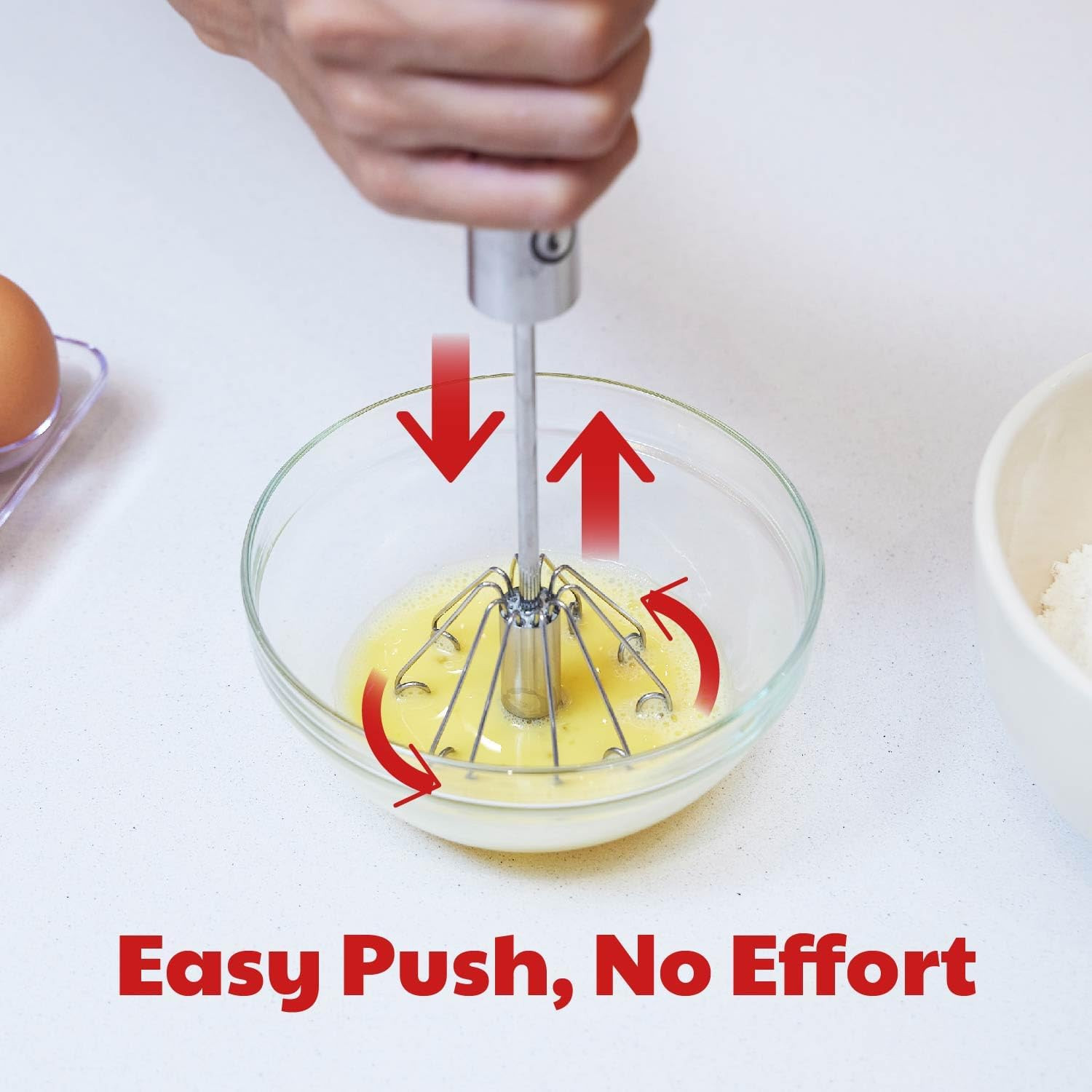 Cooks Innovations Stainless Steel Semi-Automatic Egg 1 Pack,