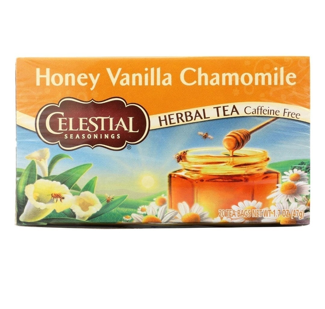 6 Pack Celestial Seasonings Herbal Tea Honey Vanilla Chamomile 20 Count ea 02/27