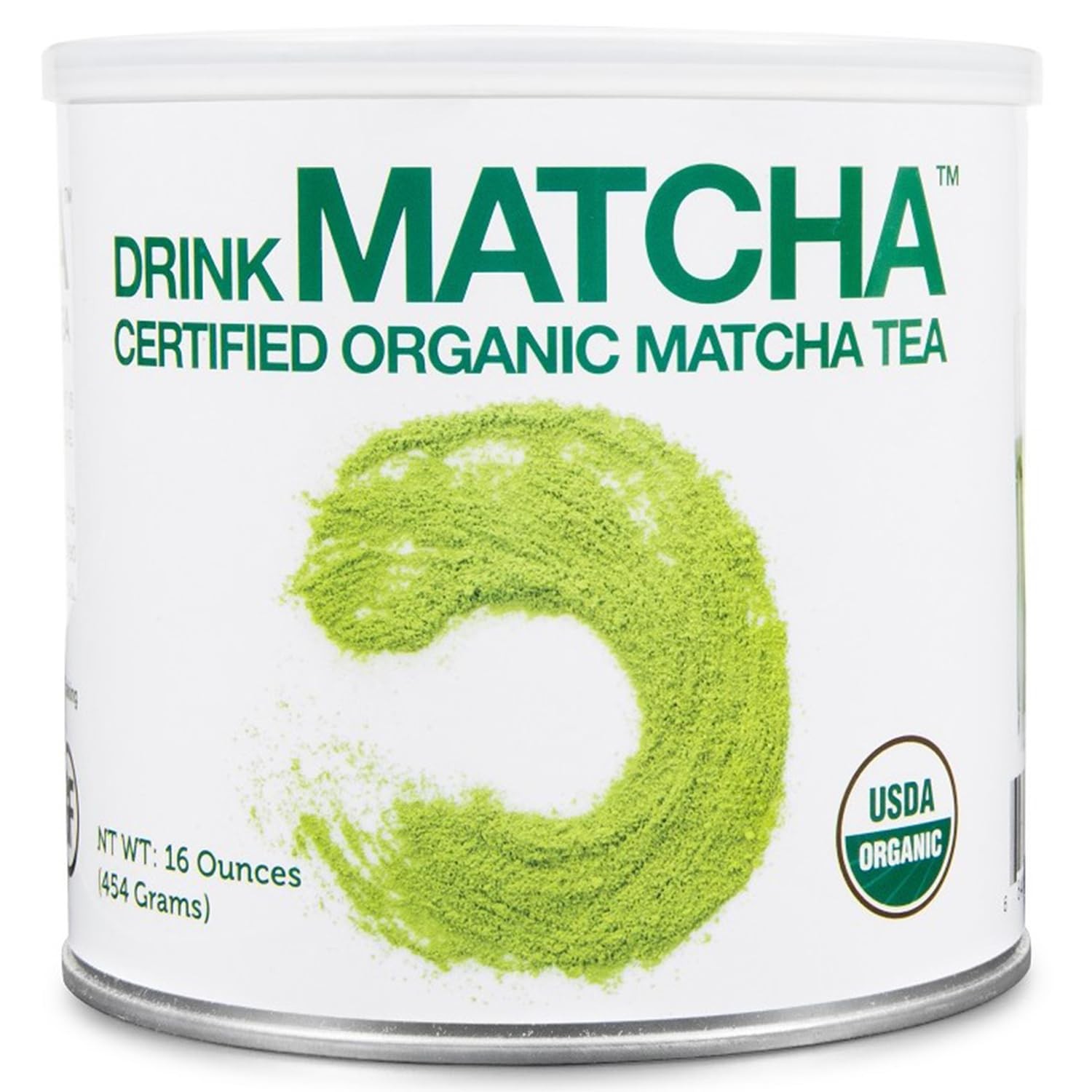 Organic Matcha Green Tea Powder 1 LB – Pure, Natural for Lattes & Smoothies
