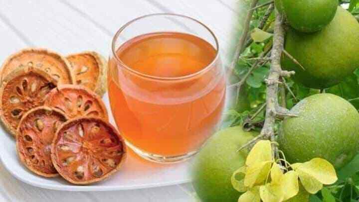 DRIED BAEL FRUIT LUXURY HERB TEA DRINK bael FREE SHIPPING