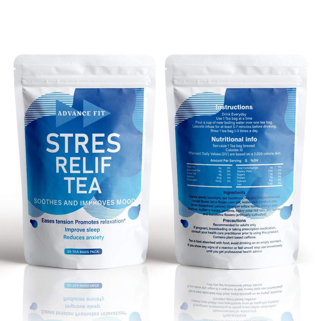 ADVANCE FIT Wellness Herbal Teas Collection 28 TEA BAGS PACK