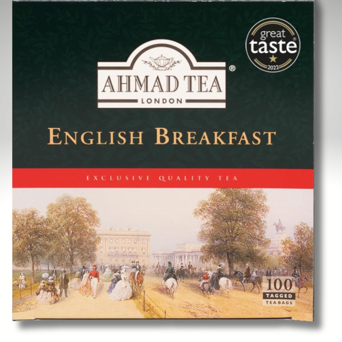 English Breakfast Black Tea 100 tagged tea bags