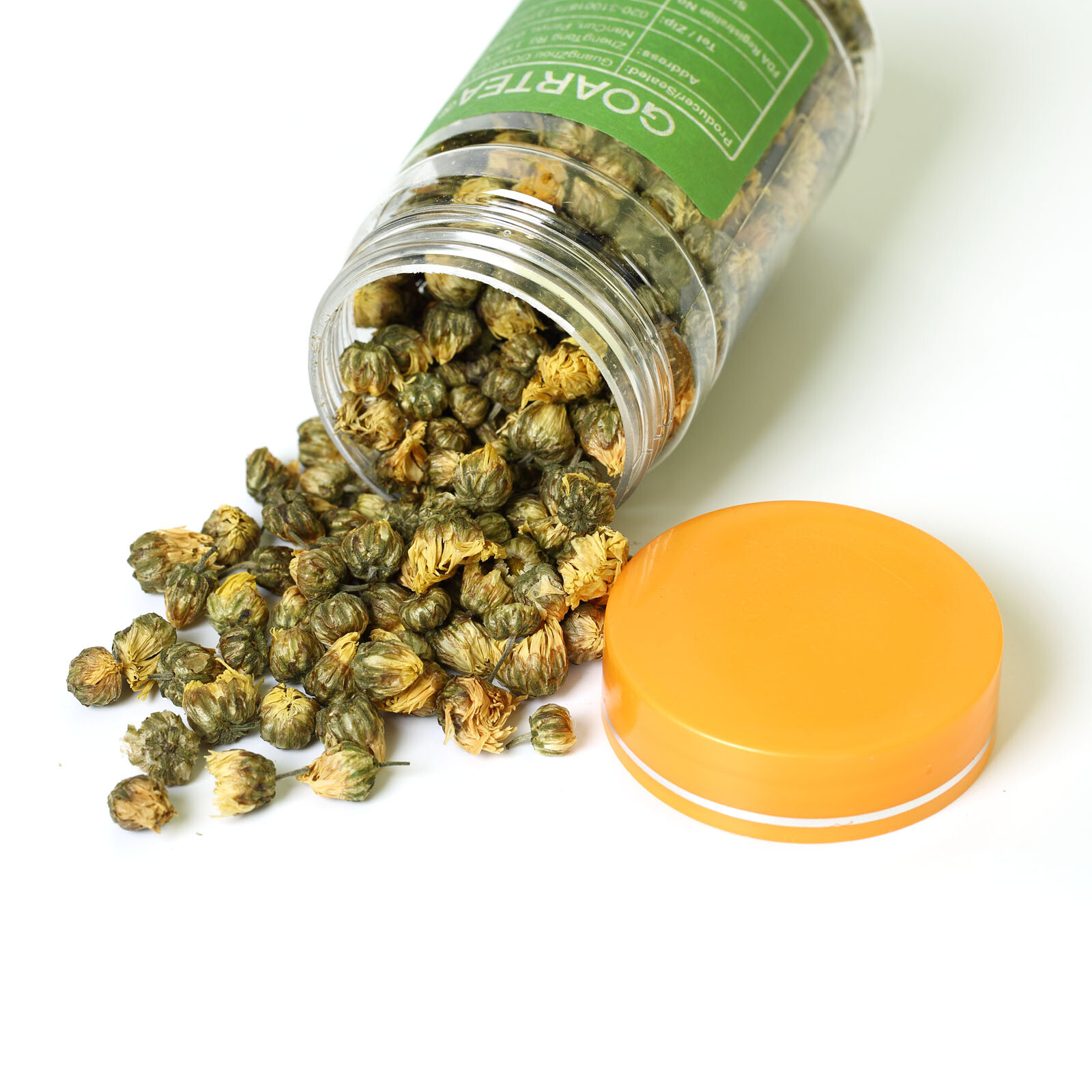 GOARTEA Premium Fetal Chrysanthemum Flower Tea Buds Dried Floral Herbal Bottled