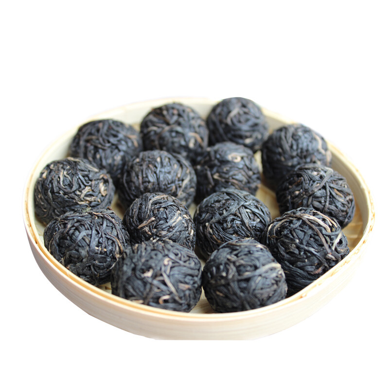 Jing Mai Zi Juan Long Zhu Pu-erh Tea Tuo 250g Raw Puer Tea Pu’er Purple Leaf
