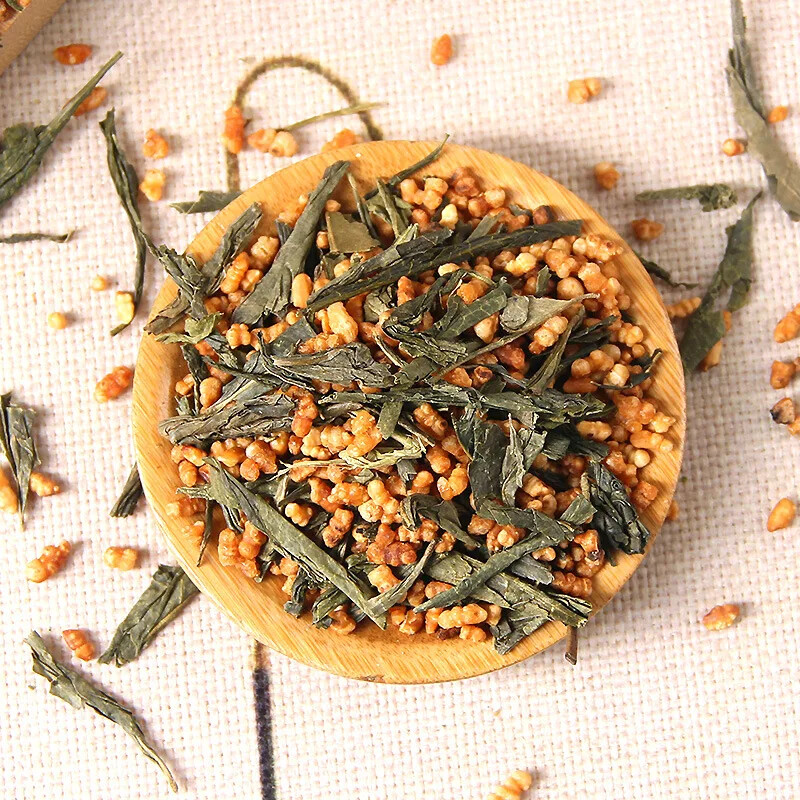 Organic Genmaicha Green Tea Premium Japanese Brown Rice Natural