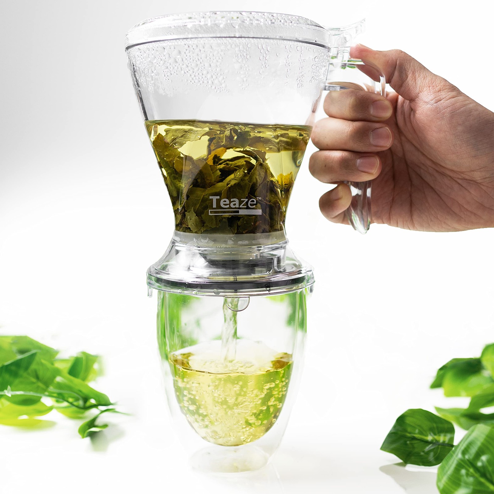 Tea Infuser for Loose Leaf 20oz, Clear