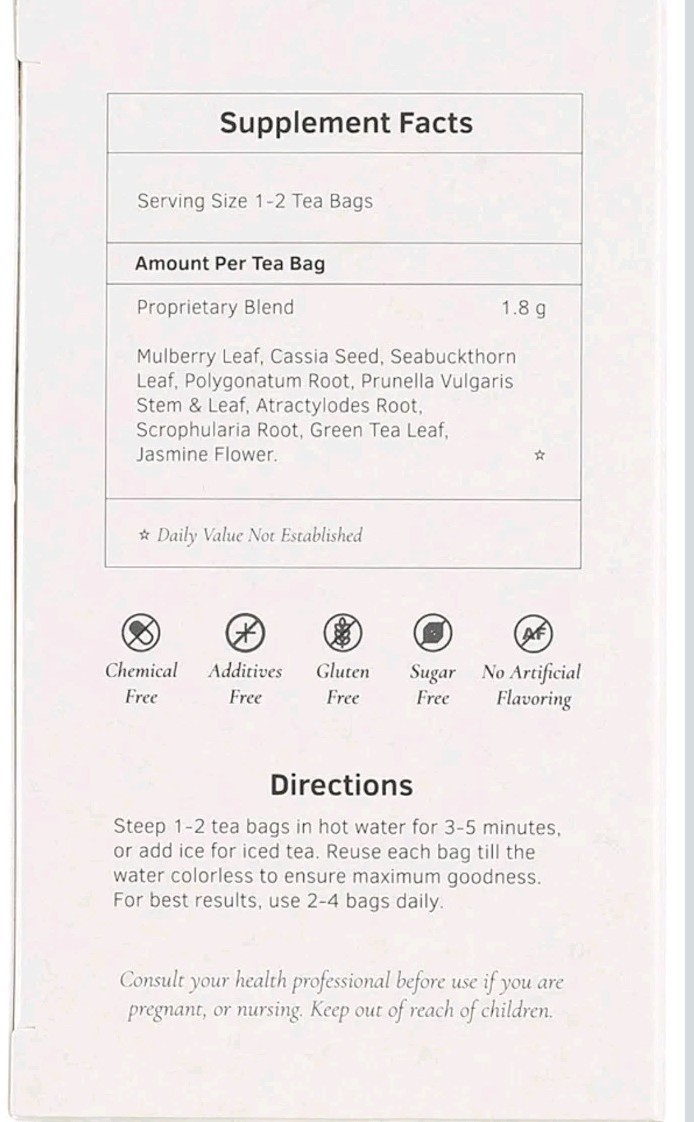 Health King- Sugar Controller (Blood Cleansing) Herb Tea-20 Tea Bags , Help…