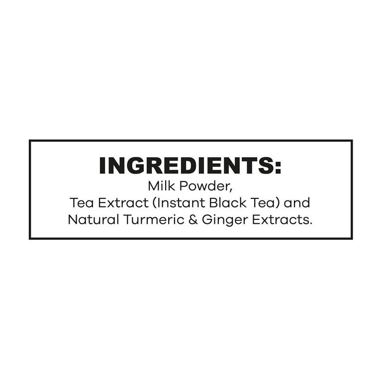 Lot Of 2’ QuikTea Turmeric Ginger Instant Chai Tea Latte 10 Count Each/20 Total