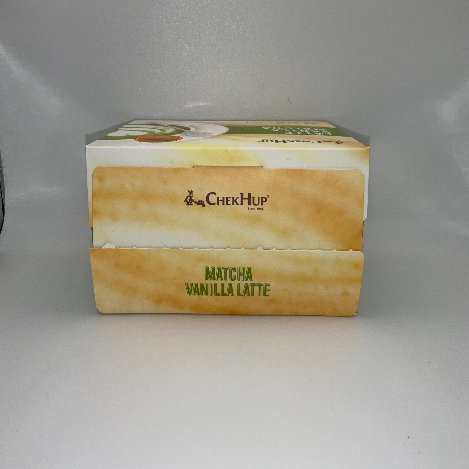 Chek Hup Premix Matcha Vanilla Latte (23 g X 6’s) 2 Boxes