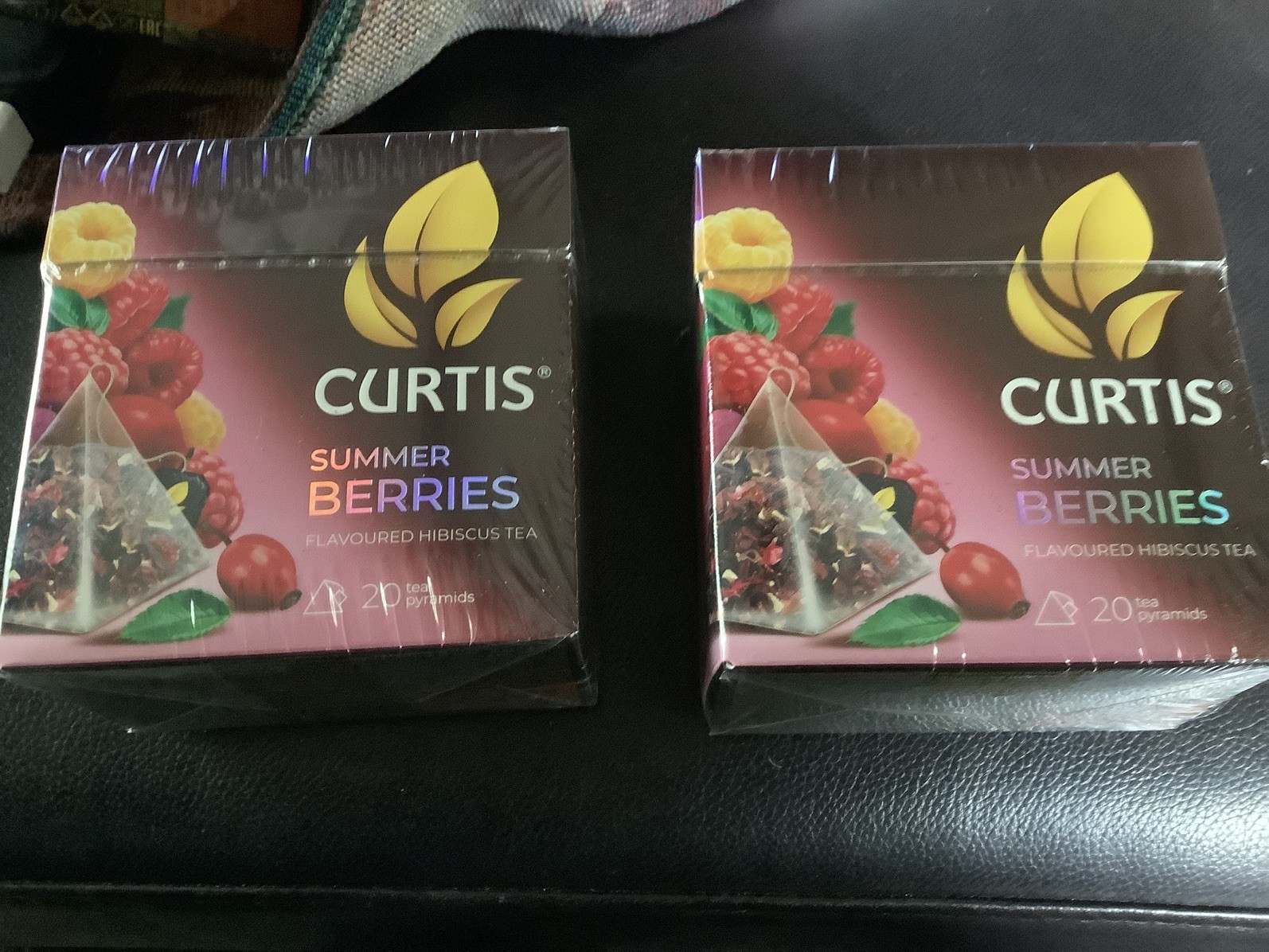 CURTIS Fruit Tea SUMMER BERRIES RF NO GMO Made in Russia US Seller 40 Pyramids