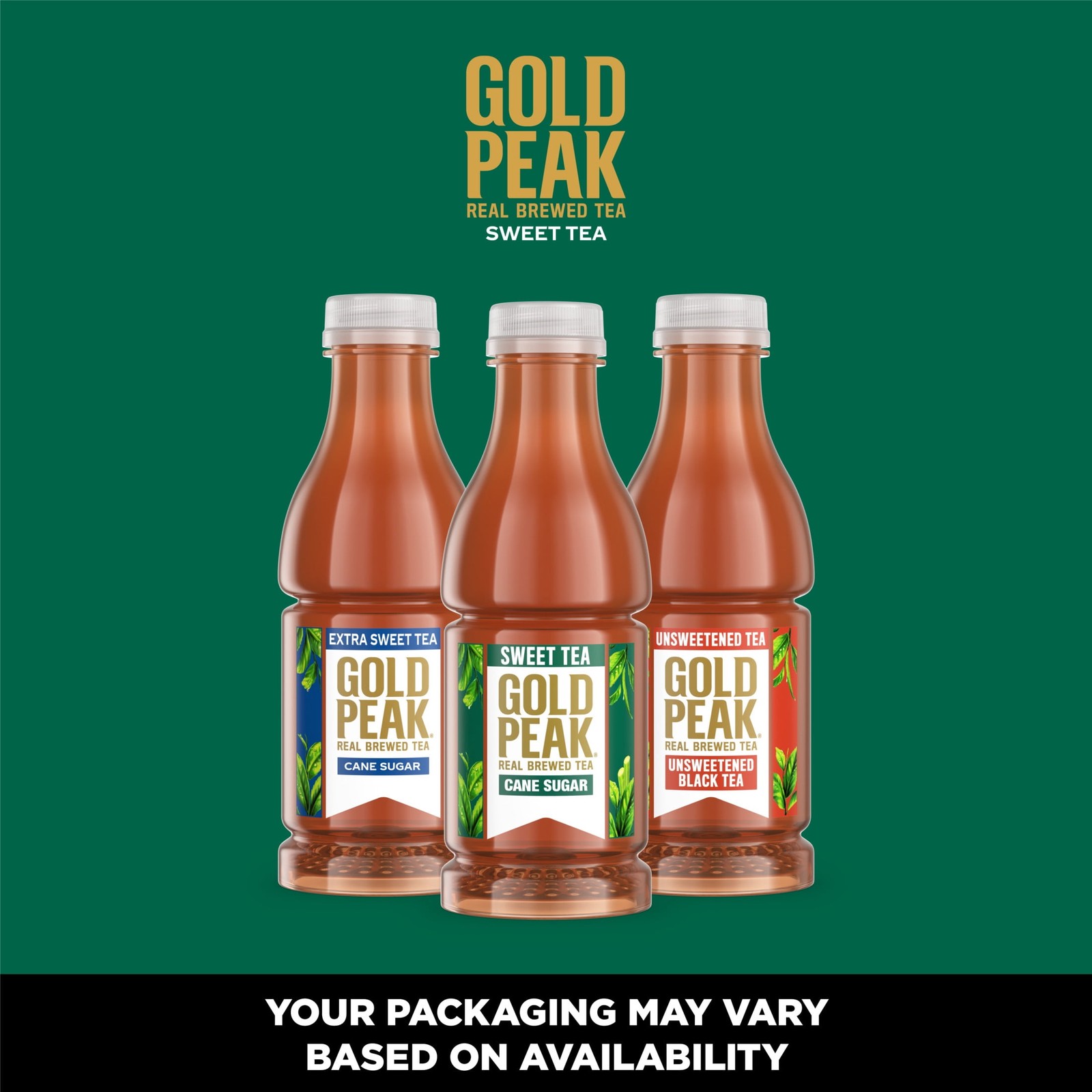 Iced Tea, Sweet Tea Bottles, 16.9 fl oz, 12 Pack