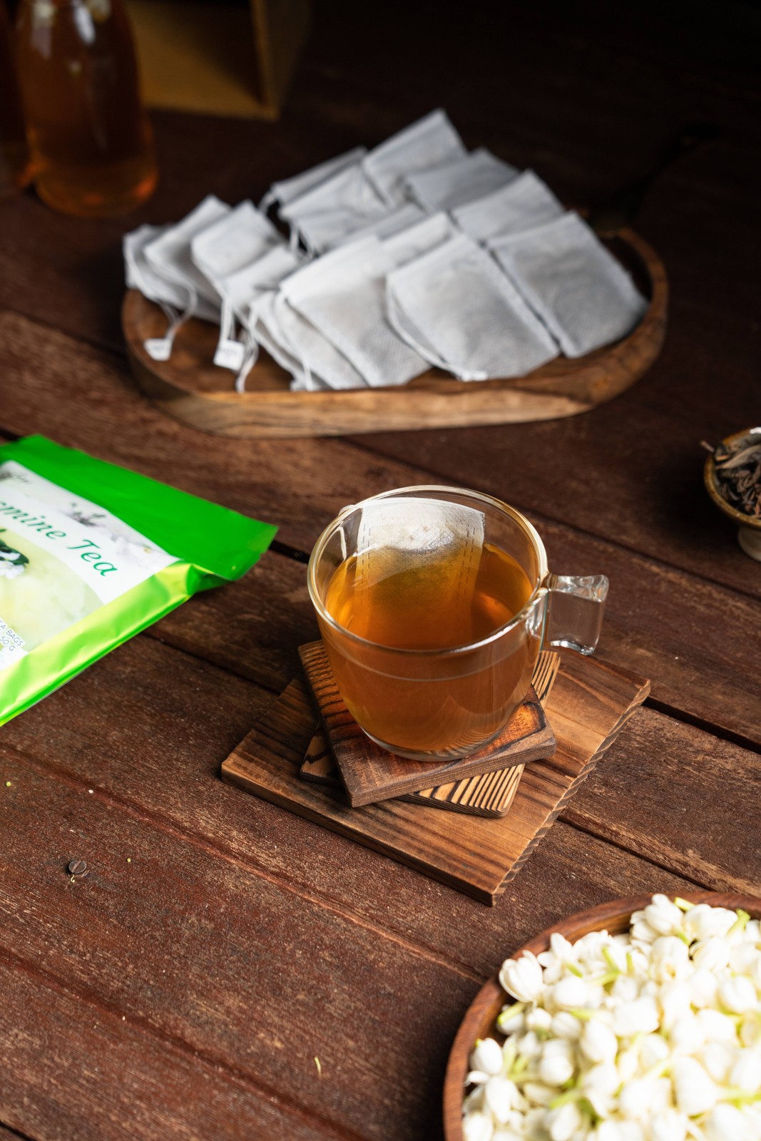 EZ THAI Jasmine Tea Leaves Assam, 25 Bags, 50gram