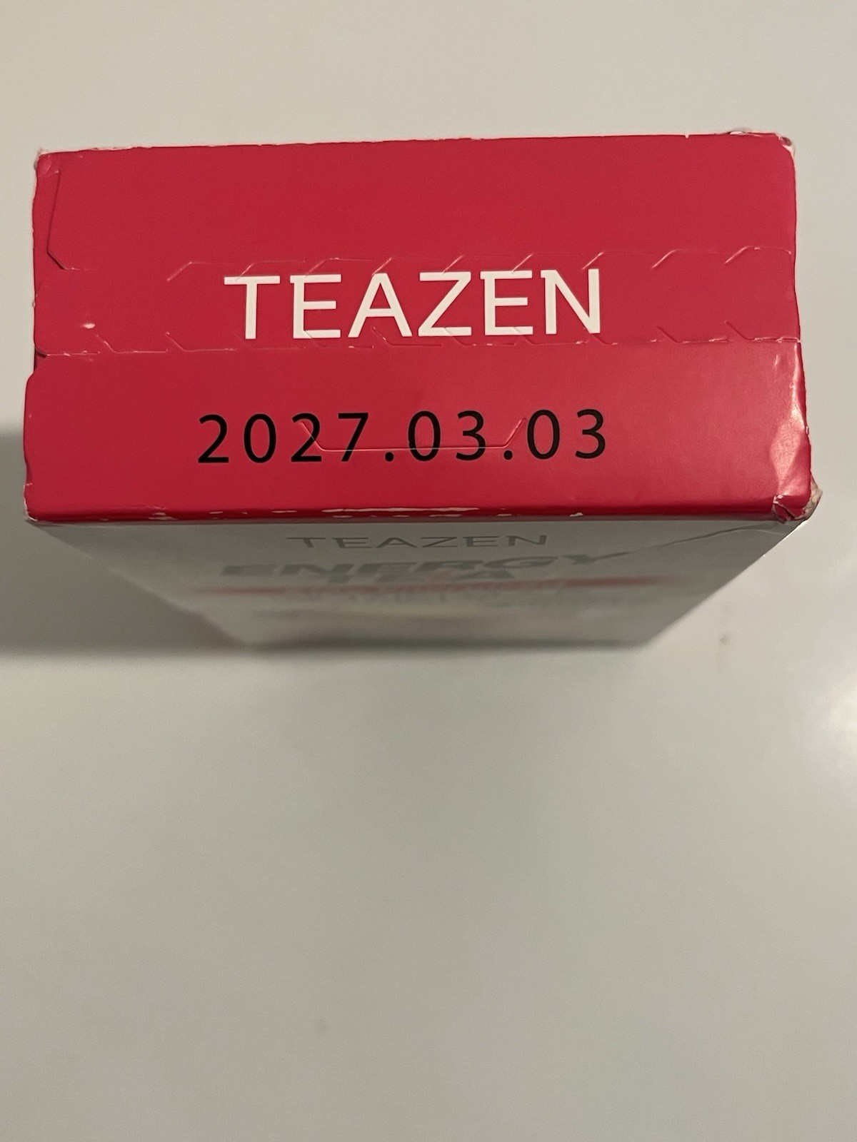 TEAZEN Energy Tea Boost Stick 5g 10 Sticks 2 Pack- 20 Sticks Total Exp:03/02/27