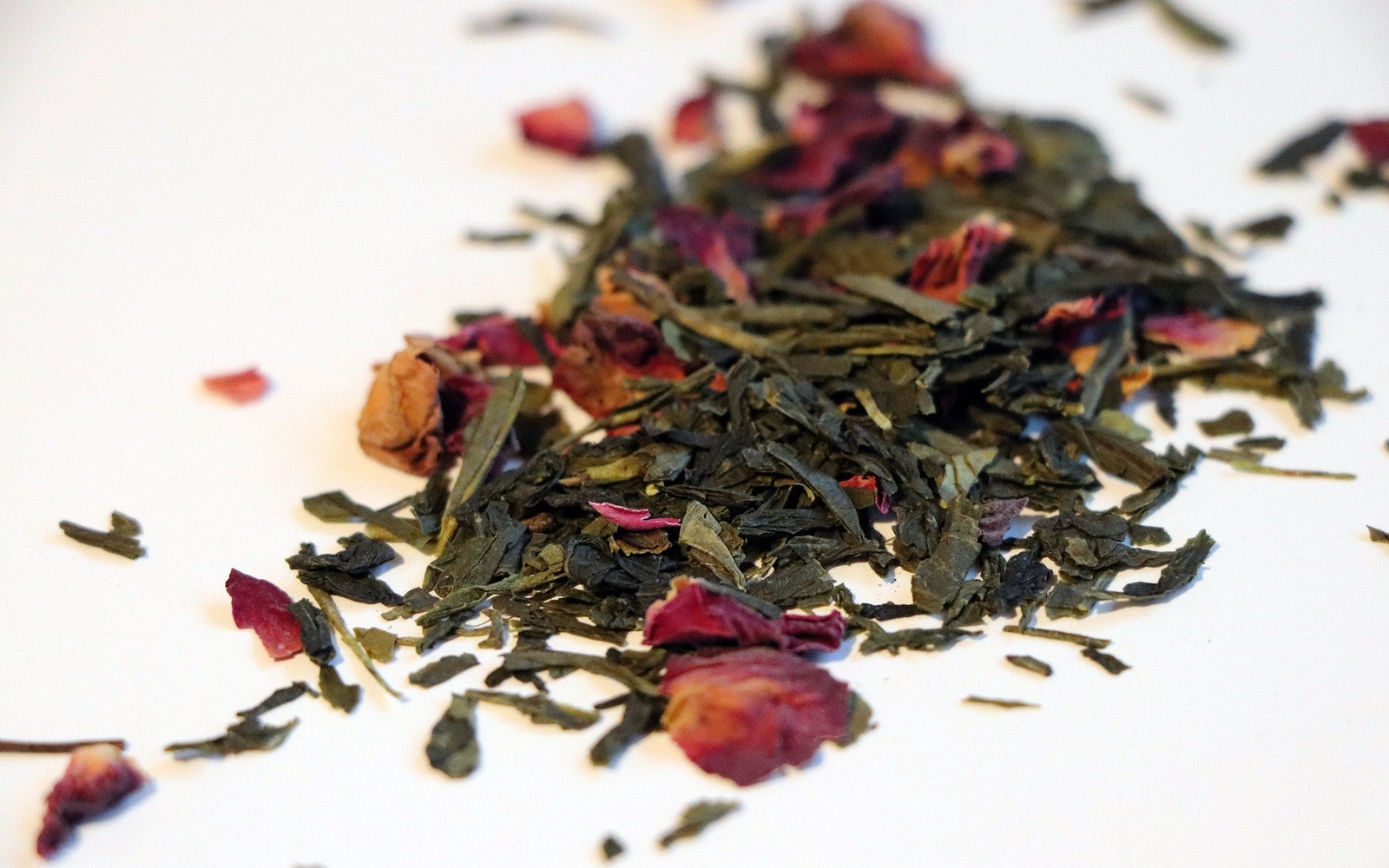 Organic Cherry Rose Sencha Green Tea