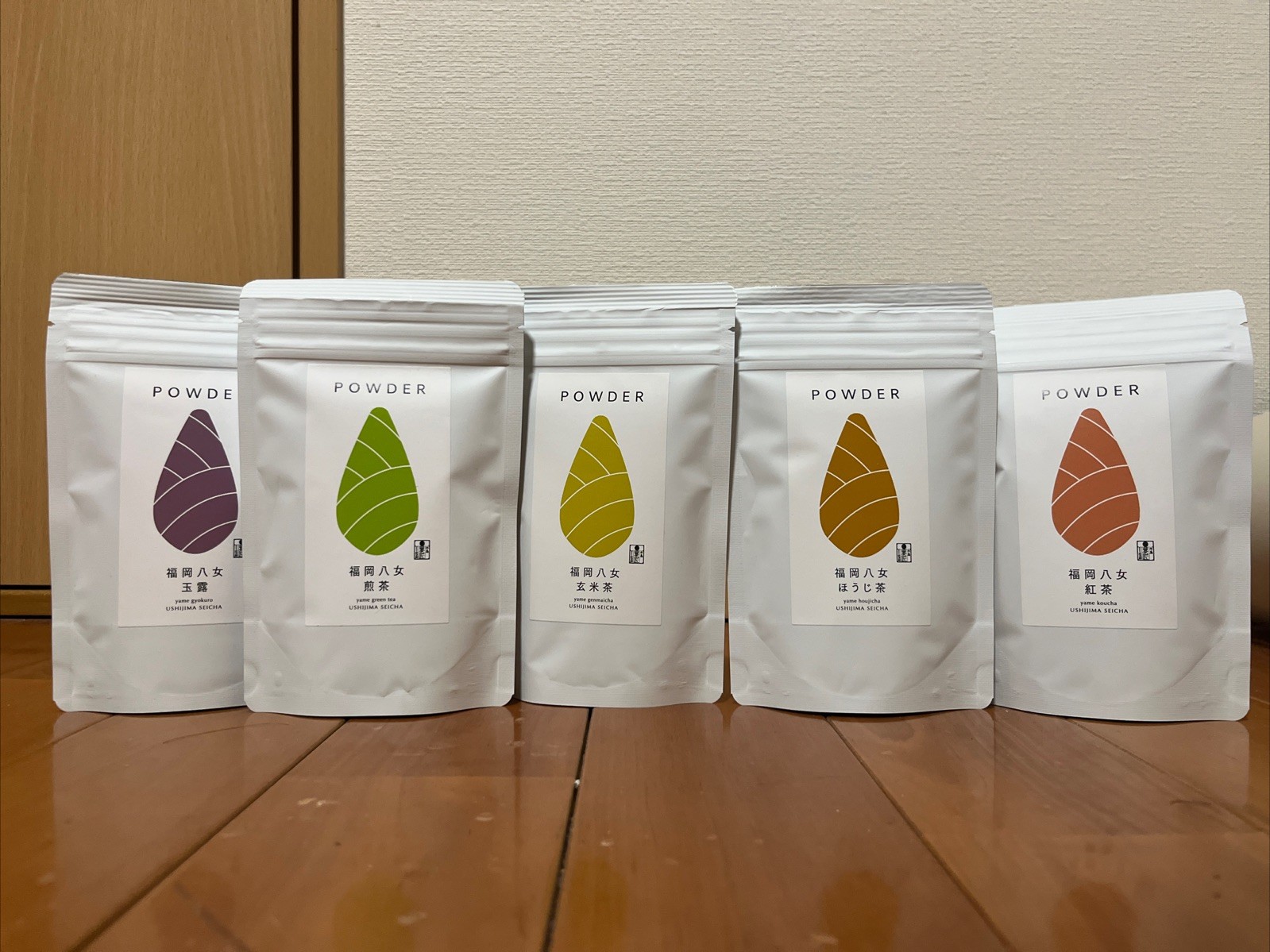 Yamecha Powder 50g New Ushijima Seicha Fukuoka Japan Powdered Tea set of 5