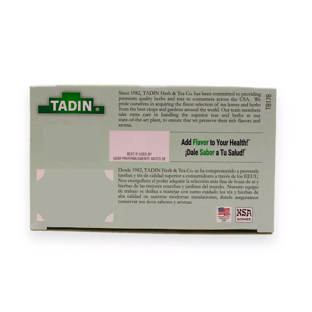 TADIN – EUCALYPTUS / EUCALIPTO- TEA INFUSION HERBS – 25 BAGS