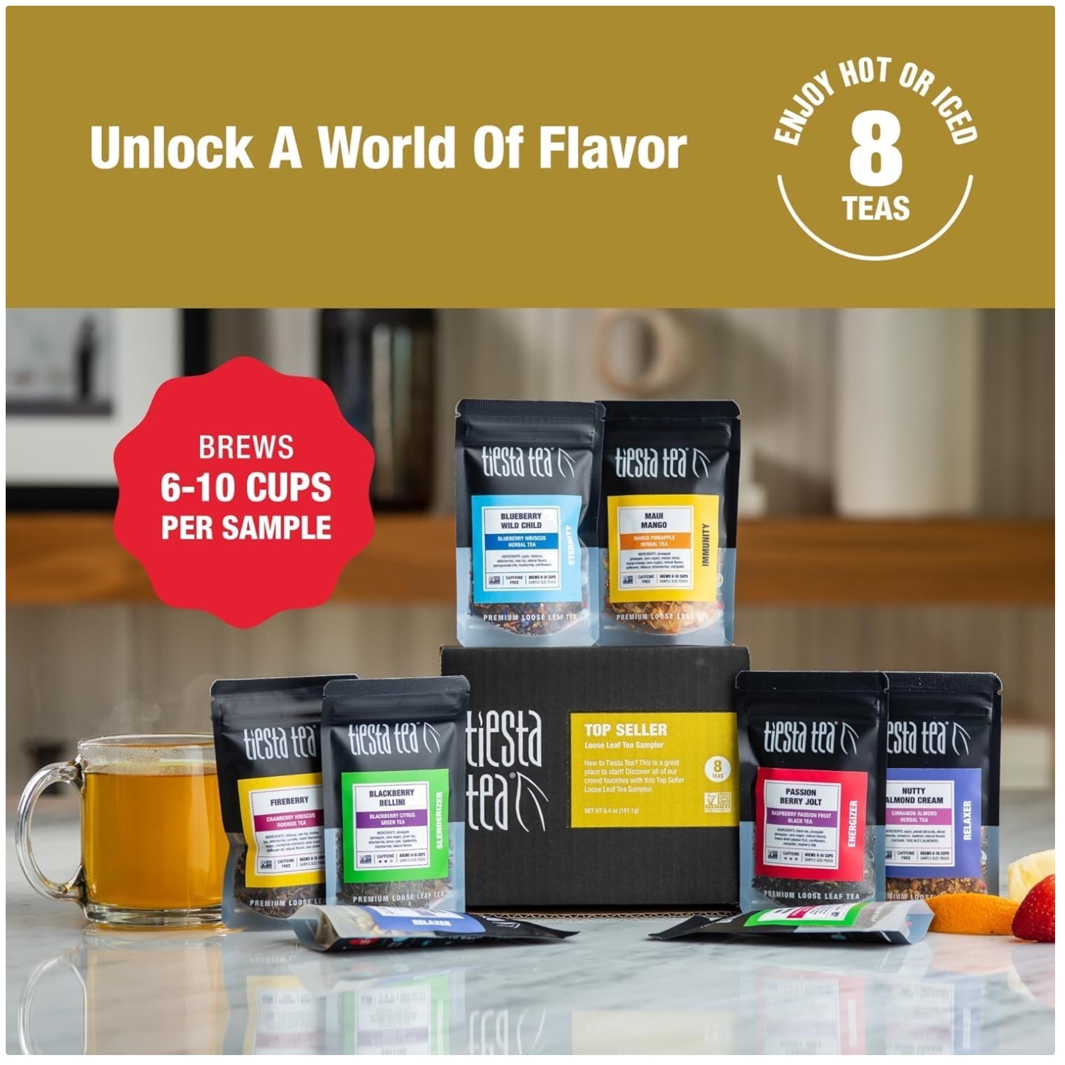 Handcrafted Loose Leaf Tea Selection