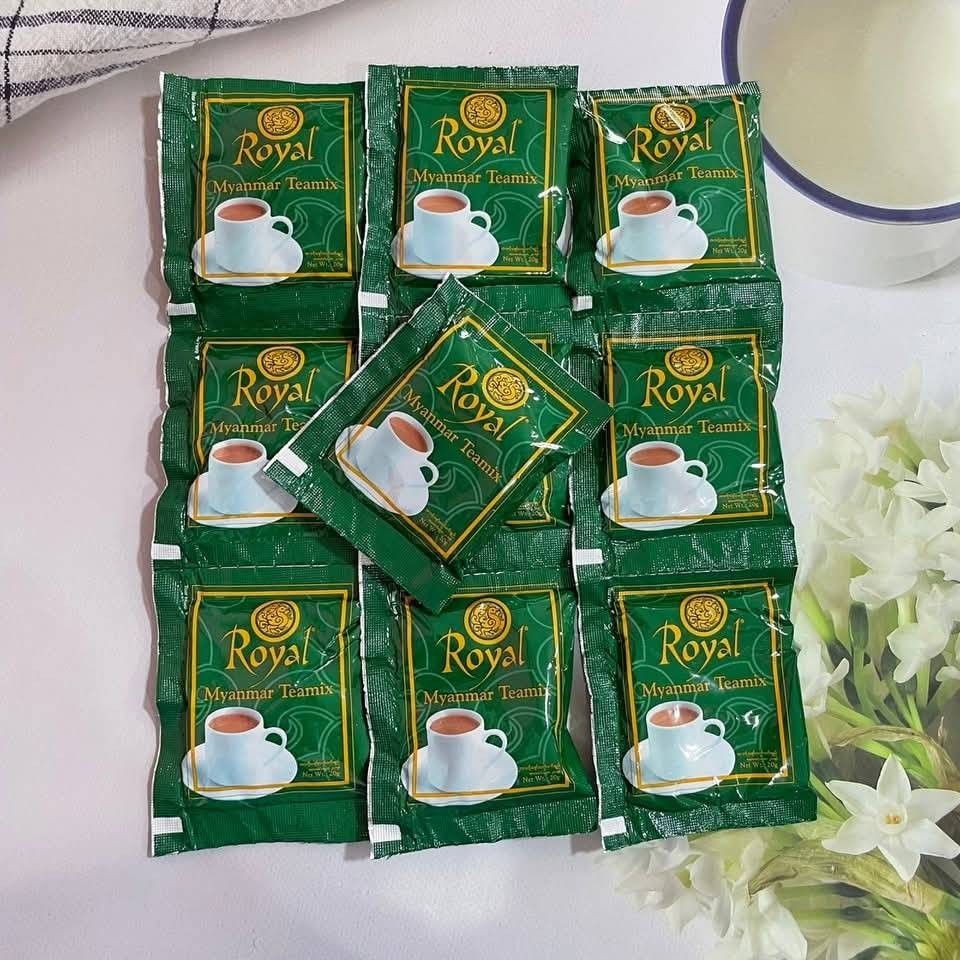 Burmese Teamix Royal Myanmar Tea Milk 3In1 Instant Tea 30 sachets