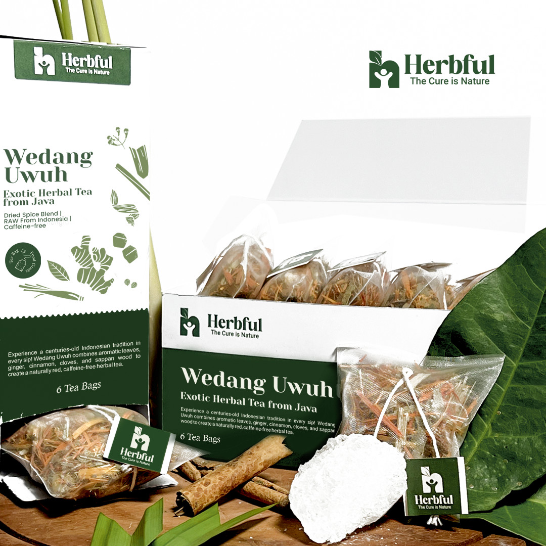 BEST! (Pack of 6) Wedang Uwuh – Exotic Herbal Tea from Java