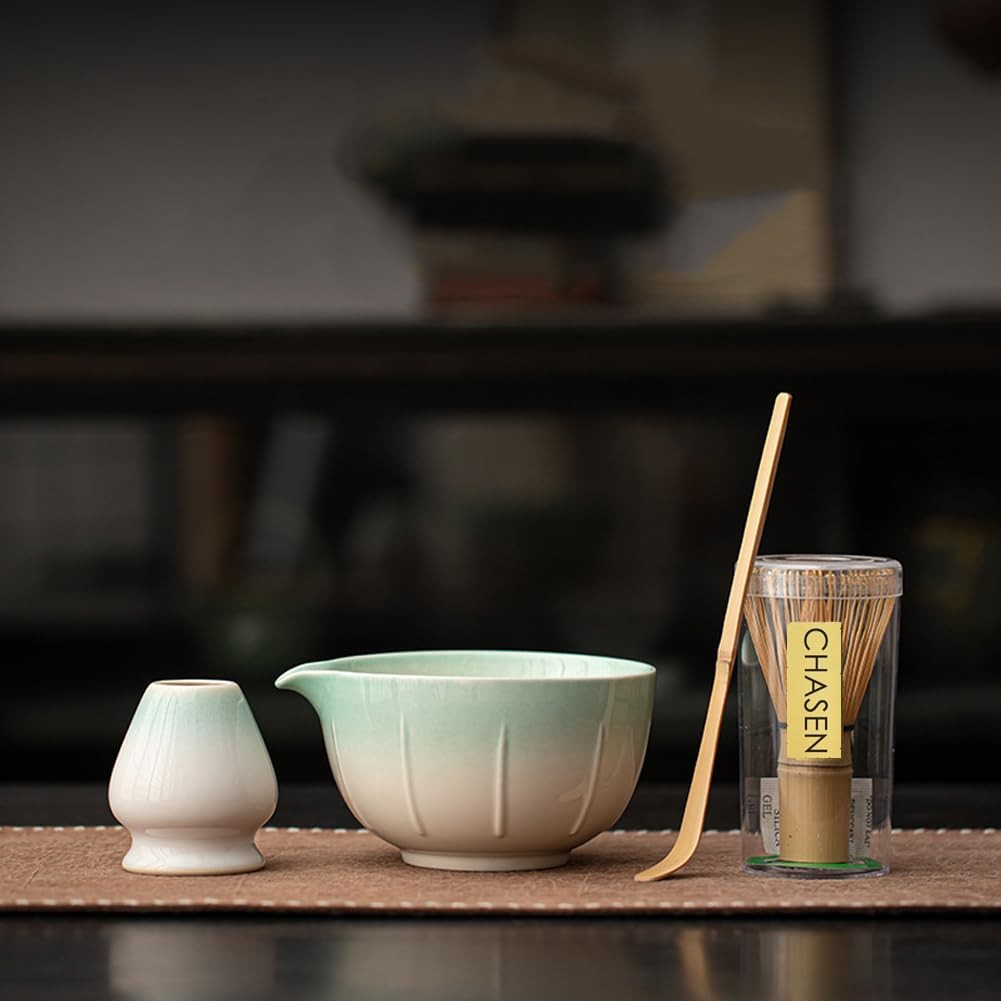 Premium Matcha Tea Set for Beginners & Enthusiasts – Complete Ceremonial Kit …