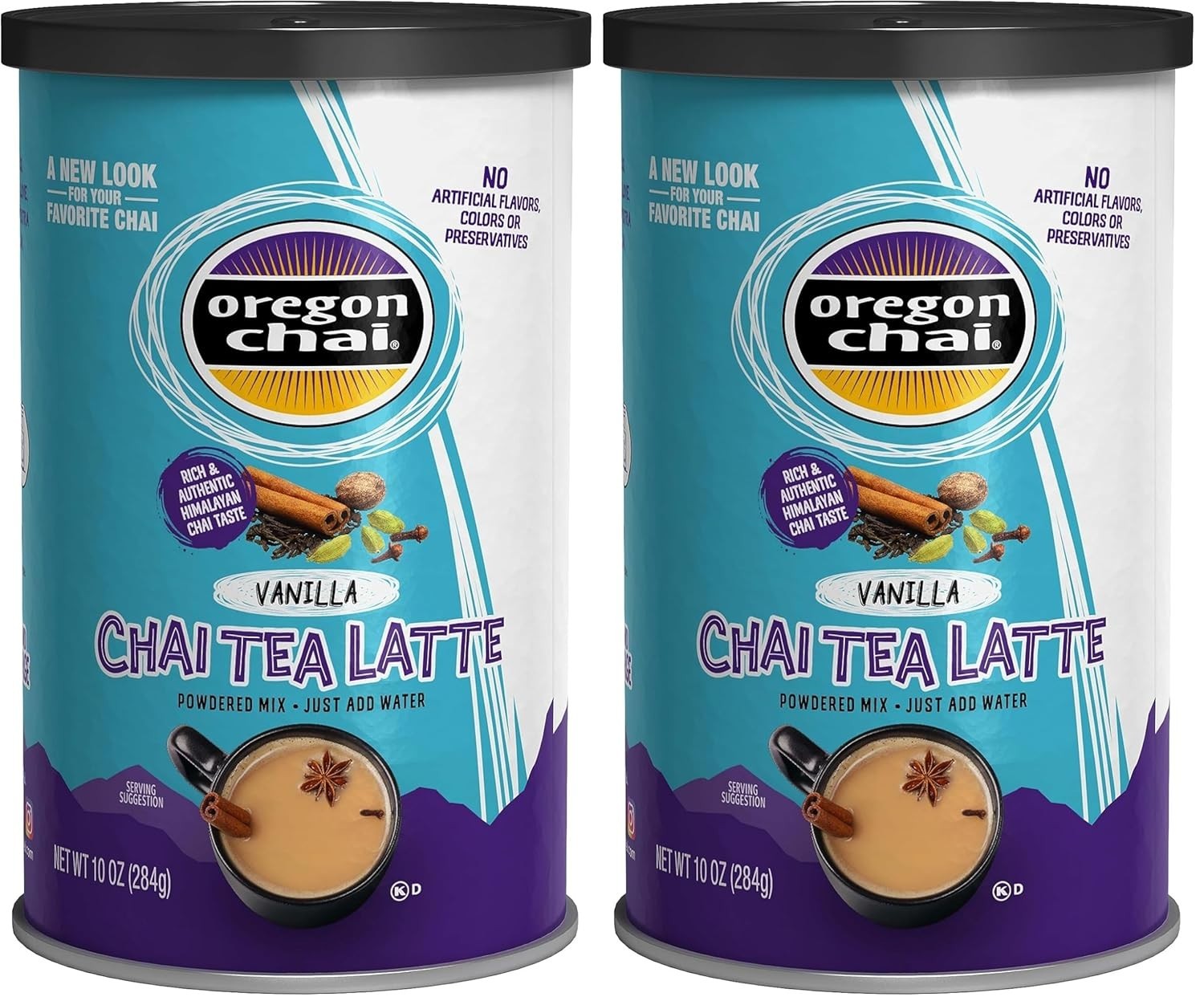 Vanilla Chai Tea Latte Mix,10 Ounces,Pack of 2