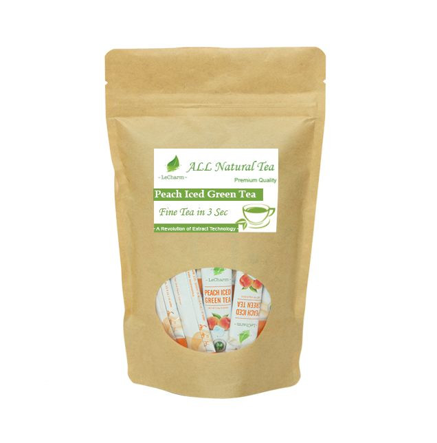 Peach Green Tea 20 Sachets, All Natural Ingredients