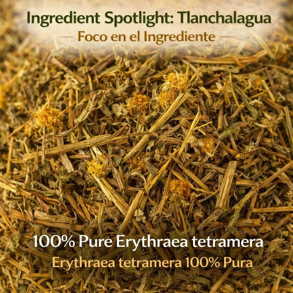 Tlanchalagua Té Herbal (Tlanchalagua Dried Herbal Tea) 4 oz (113g)
