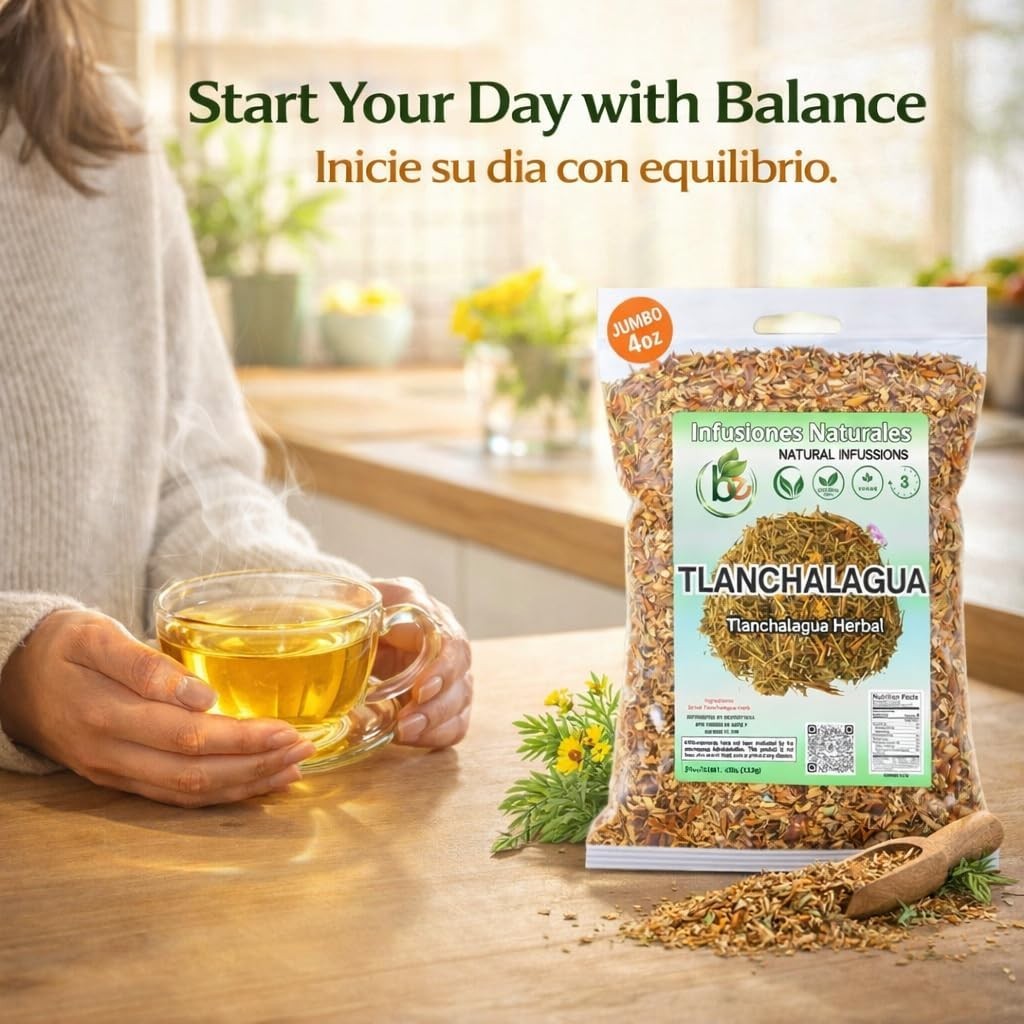 Tlanchalagua Té Herbal (Tlanchalagua Dried Herbal Tea) 4 oz (113g)