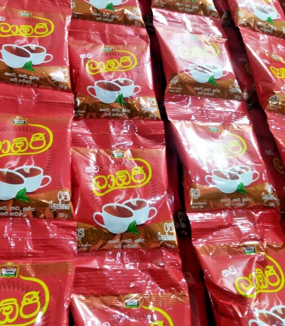 Ceylon ‘LAOJEE’ Tea Powder 50 g Premium Best High Quality Healthy Drink freeship